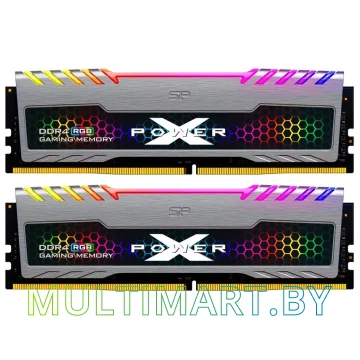 Оперативная память Silicon Power XPower Zenith RGB 2x16GB DDR4 PC4-25600 (SP032GXLZU320BDB)